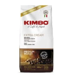 AKTION - Kimbo Espresso Extra Cream 1kg - Ganze Bohne