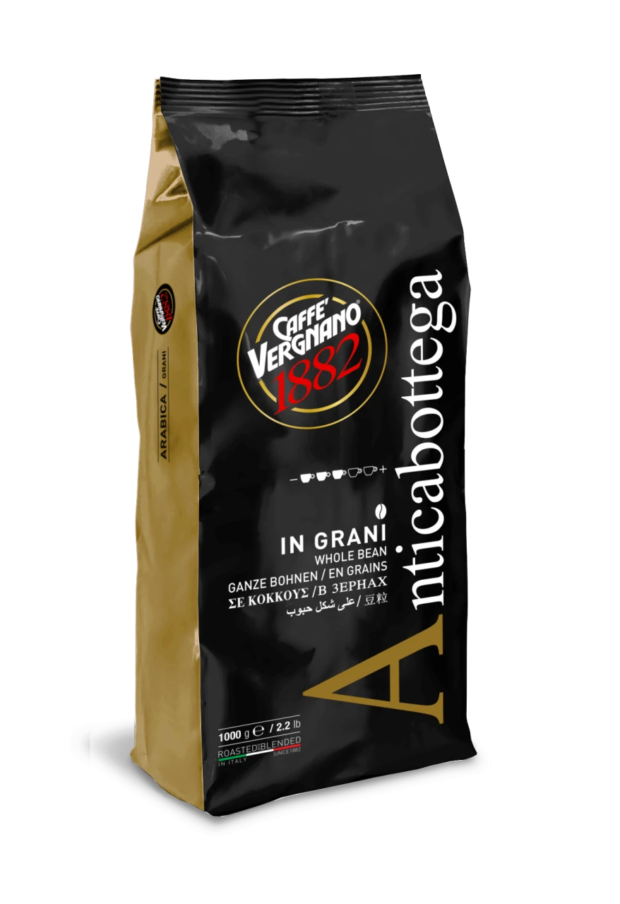 Caffè Vergnano Antica Bottega - 1000g Bohne 4 Caffè Vergnano Antica Bottega - 1000g Bohne – Bild 2