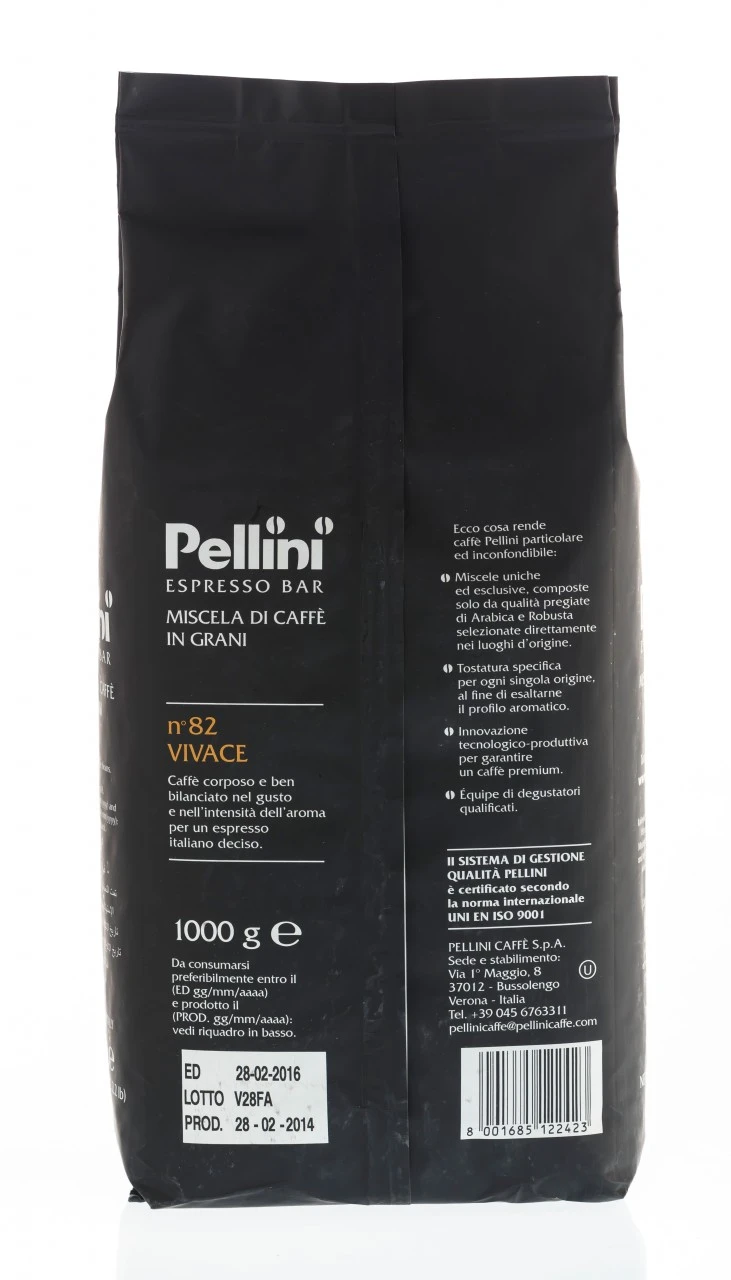 Pellini VIVACE 1kg Espresso Bar - No. 82 4 Pellini VIVACE 1kg Espresso Bar - No. 82 – Bild 2