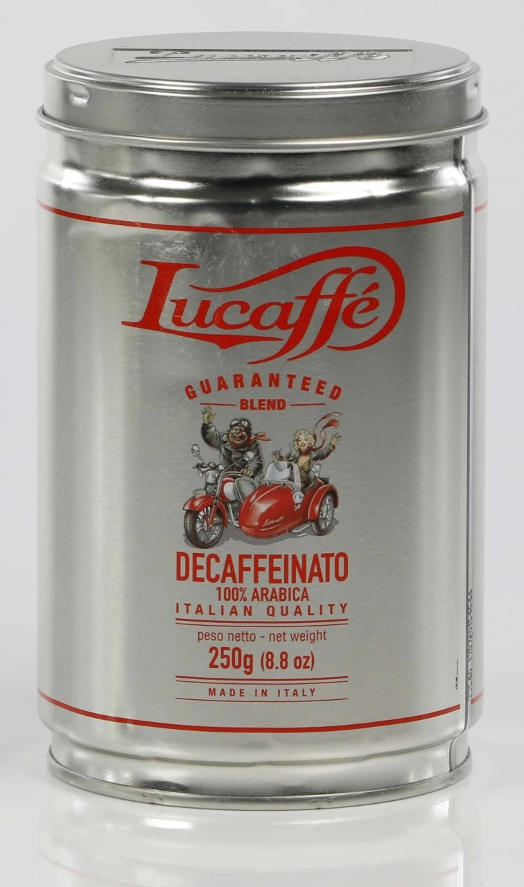 Lucaffe Dose Decaffeinato 250g Gemahlen 3 Lucaffe Dose Decaffeinato 250g Gemahlen