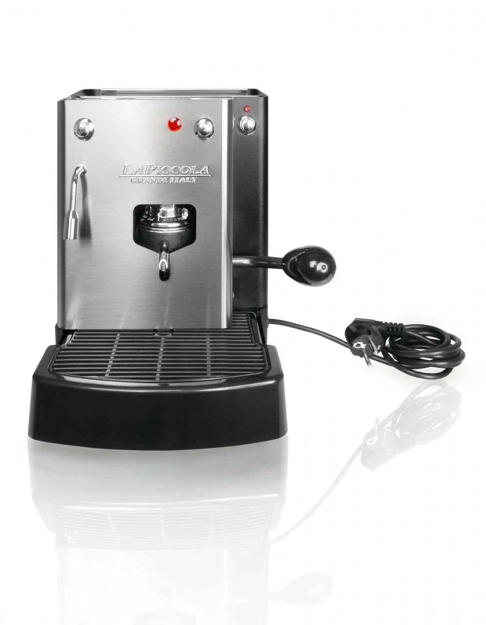 La Piccola SARA AQUA NERO - Für ESE Pads (keine Dampfdüse, Sondern Heisswasserauslass) 3 La Piccola SARA AQUA NERO - Für ESE Pads (keine Dampfdüse, Sondern Heisswasserauslass)