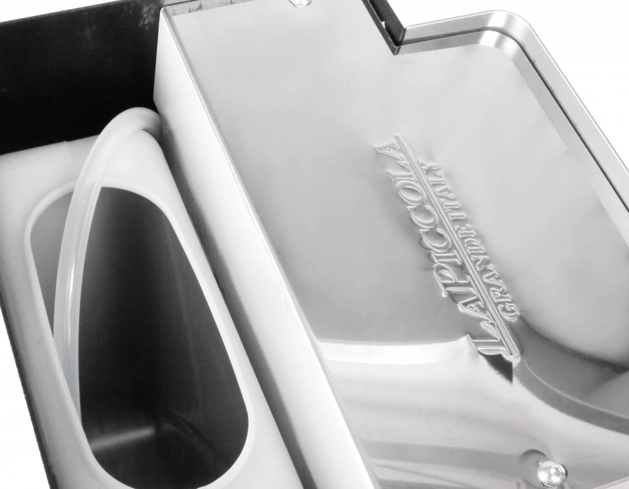 La Piccola SARA AQUA NERO - Für ESE Pads (keine Dampfdüse, Sondern Heisswasserauslass) 5 La Piccola SARA AQUA NERO - Für ESE Pads (keine Dampfdüse, Sondern Heisswasserauslass) – Bild 3