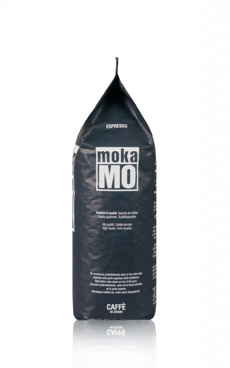 MokaMO Forte Espresso - 1000g Bohne - Dunkelblauer Beutel 6 MokaMO Forte Espresso - 1000g Bohne - Dunkelblauer Beutel – Bild 4