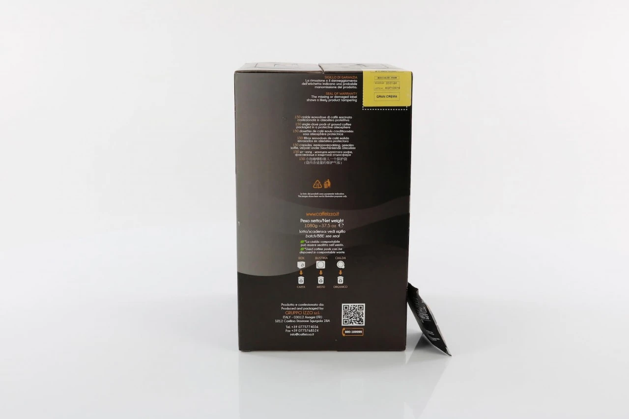 IZZO Caffé Gran Crema 1X 150 ESE Pads Je 7g 4 IZZO Caffé Gran Crema 1X 150 ESE Pads Je 7g – Bild 2