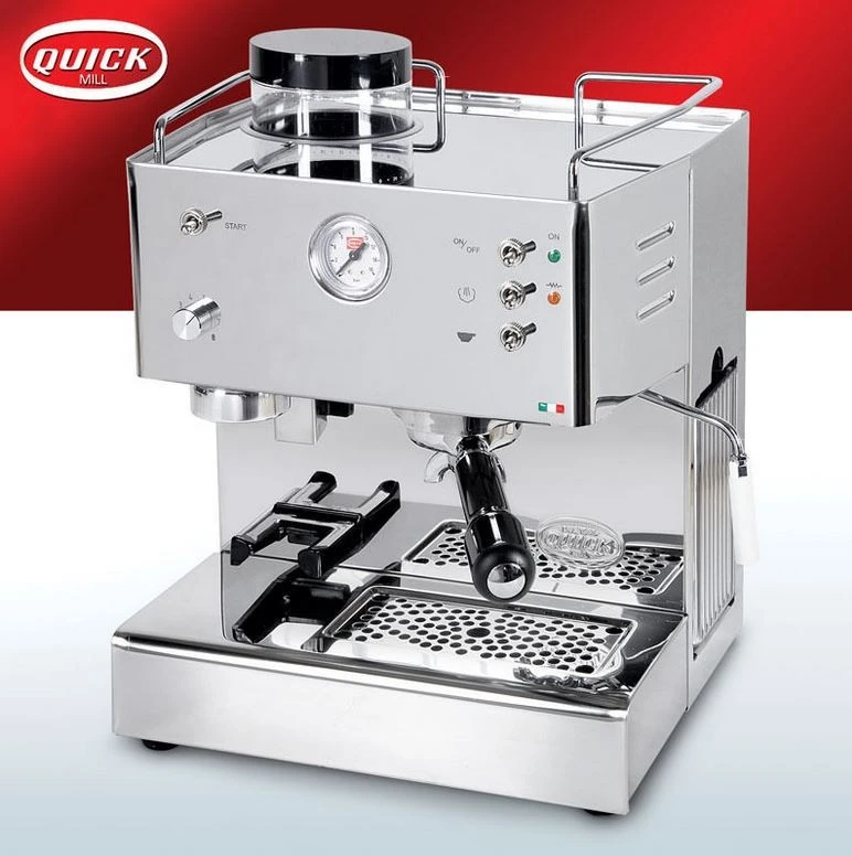 QuickMill Pegaso 3035 Espressomaschine - Einkreiser - Mit Integrierter Mühle 3 QuickMill Pegaso 3035 Espressomaschine - Einkreiser - Mit Integrierter Mühle