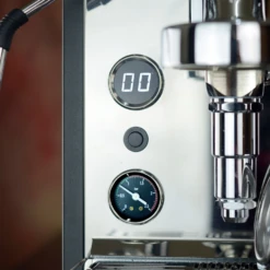 ACM Milano HOMEY TEMPO - Shottimer - 2-Kreis-Espressomaschine - Rot -Eureka Verkaufs Shop ACM Homey Shottimeranzeige 1280x1280