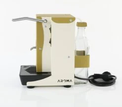 Aroma PLUS Gold-Elfenbein - ESE-Padmaschine (44mm) -Eureka Verkaufs Shop AROMAPlus ESE Pad Espressomaschine 44mm gold elfenbein seite1 1280x1280