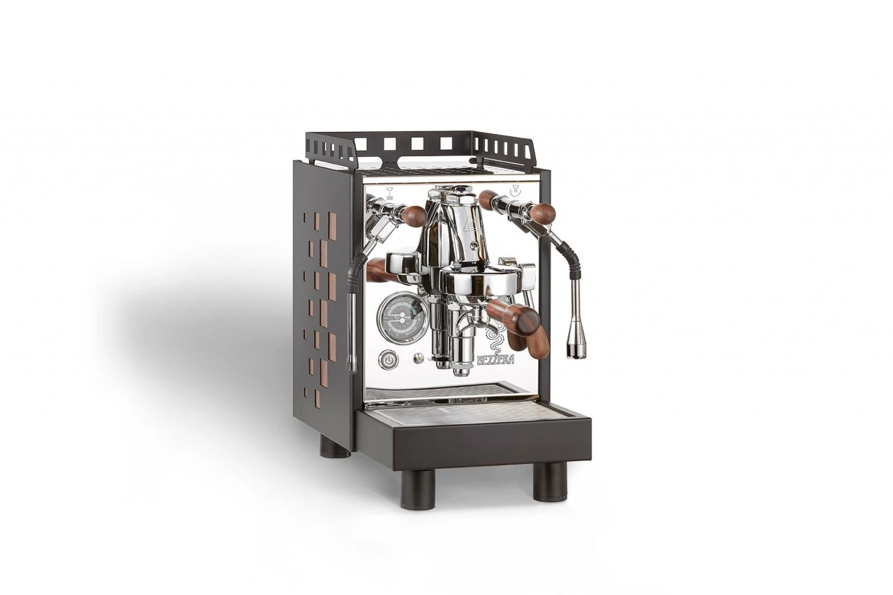 Bezzera Aria S MN Schwarz Holz-Square - 2-Kreis Maschine 3 Bezzera Aria S MN Schwarz Holz-Square - 2-Kreis Maschine