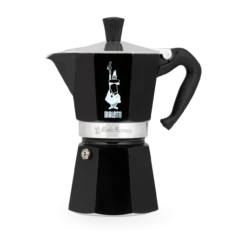 Bialetti Espressokocher Moka Express Schwarz - 1 Tasse