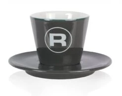 ROCKET Porta Via Cappuccinotasse Mit Unterteller In Anthrazit - Ohne Henkel