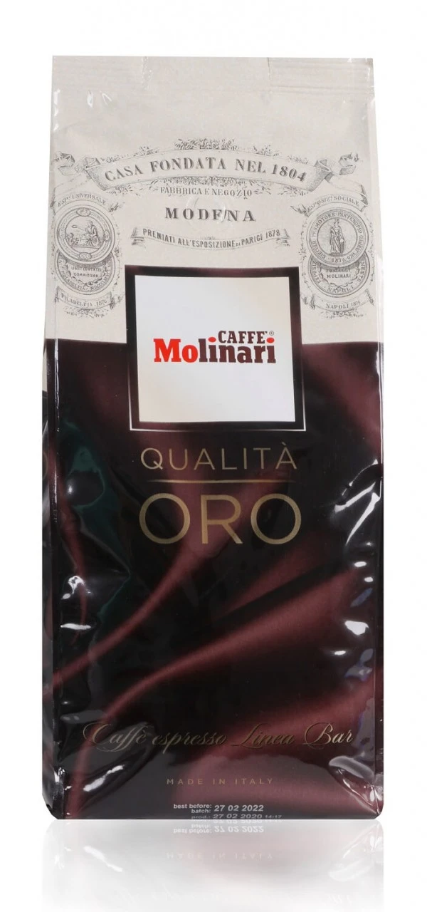 Caffe Molinari Oro Espressobohnen 1kg 3 Caffe Molinari Oro Espressobohnen 1kg