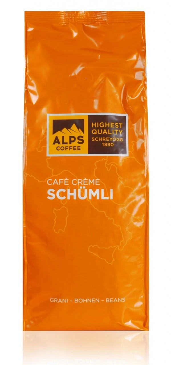 ALPS COFFEE Schümli Cafe Creme Espresso Kaffee 1kg Bohnen 3 ALPS COFFEE Schümli Cafe Creme Espresso Kaffee 1kg Bohnen