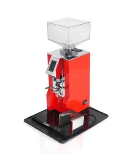 AKTION - Eureka MIGNON XL Espressomühle - Ferrari Rot/chrom - 2 Timer - 5 Jahre Garantie