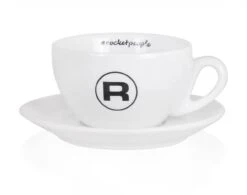Rocket Espresso - Cappuccino Tasse #rocketpeople In Weiß