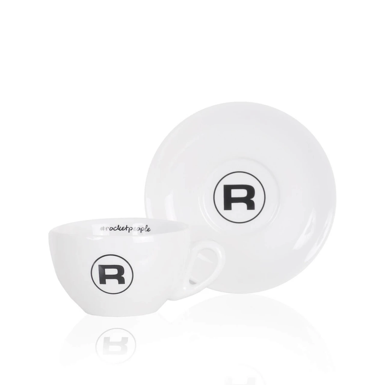 Rocket Espresso - Cappuccino Tasse #rocketpeople In Weiß 4 Rocket Espresso - Cappuccino Tasse #rocketpeople In Weiß – Bild 2