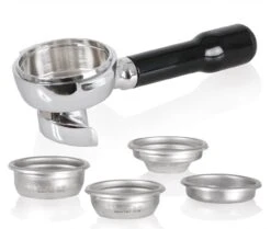 Lelit Siebträger Mit 2er Auslauf, E61 Brühgruppe, Mit 4 Sieben, PLA582S