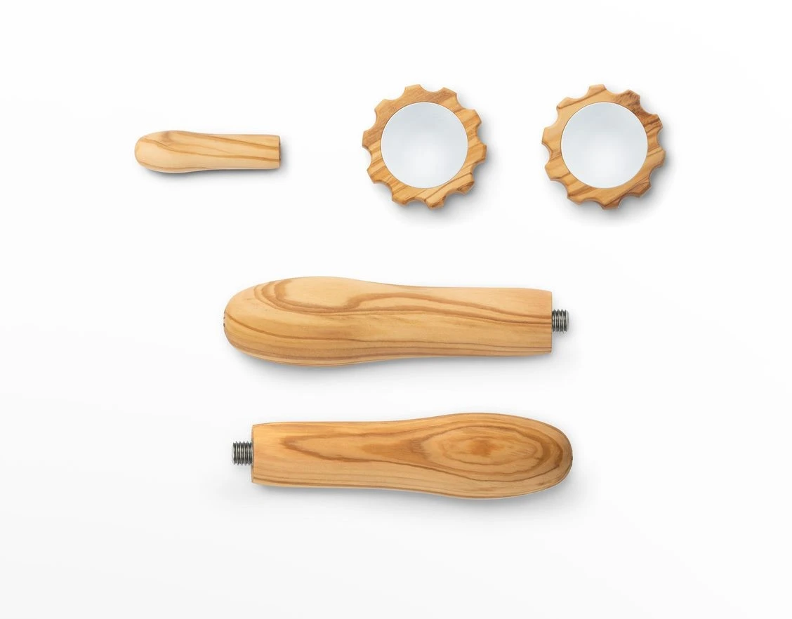 ECM Veredelungsset In Verschiedenen Hölzern Mit Drehknöpfen Von Brewspire 3 ECM Veredelungsset In Verschiedenen Hölzern Mit Drehknöpfen Von Brewspire