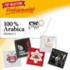 Pad Probierpaket 100% Arabica - Je Marke 5 Stück - 25 Pads 1 Pad Probierpaket 100% Arabica - Je Marke 5 Stück - 25 Pads -Eureka Verkaufs Shop ESP 301 20P02 Probierpaket Aufkleber v9 01 RZ ESEpresso Arabica No1 1280x1280