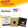 Pad Probierpaket 100% Bio - 30 Pads (3 X 10 Stück) -Eureka Verkaufs Shop ESP 301 20P02 Probierpaket Aufkleber v9 01 RZ ESEpresso BioPads 1280x1280