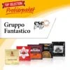 Pad Probierpaket Gruppo Fantastico - 25 Pads (5x5 Stück) -Eureka Verkaufs Shop ESP 301 20P02 Probierpaket Aufkleber v9 02 RZ ESEpresso GruppoFantastico 1280x1280