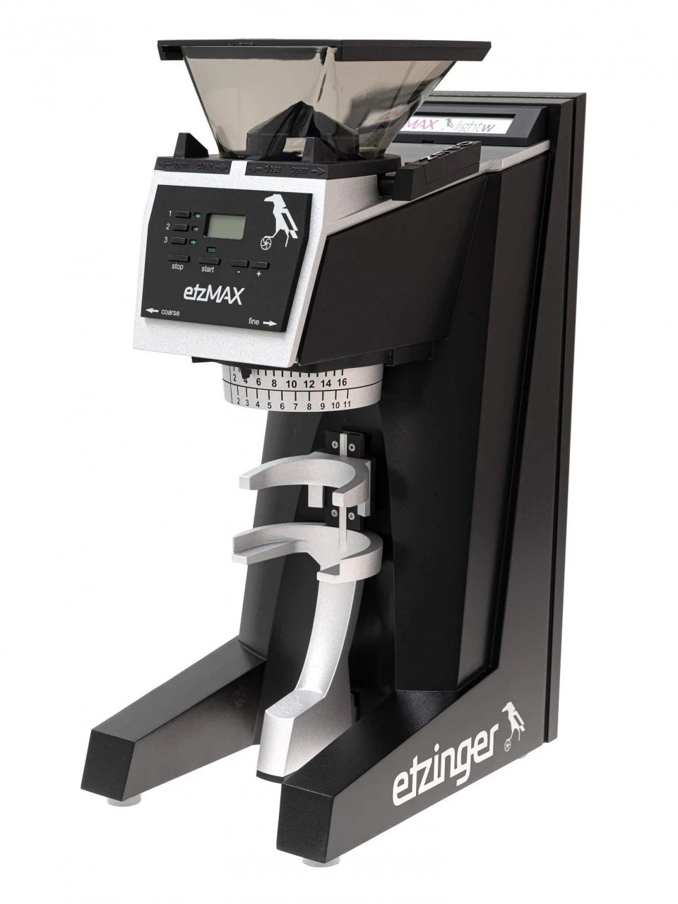 Etzinger EtzMax Light W Schwarz Kaffeemühle - Gewichtsabhängiges Mahlen 3 Etzinger EtzMax Light W Schwarz Kaffeemühle - Gewichtsabhängiges Mahlen