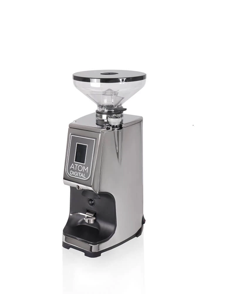 Eureka ATOM Digital 75mm Espressomühle - Chrom - 5 Jahre Garantie 3 Eureka ATOM Digital 75mm Espressomühle - Chrom - 5 Jahre Garantie