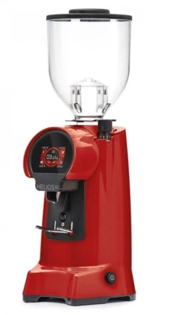 Eureka HELIOS 65mm Espressomühle - Rot - 5 Jahre Garantie