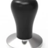 Eureka Tamper Inox 58mm Eloxiert Mit Schwarzem Griff