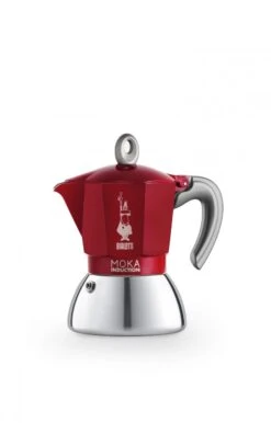 Bialetti Moka Induktion In Rot Für 4 Tassen
