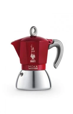 Bialetti Moka Induktion In Rot Für 6 Tassen