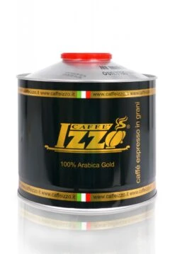 IZZO Espresso Arabica (Gold) - 1kg Bohnen - Mühlenaufsatz