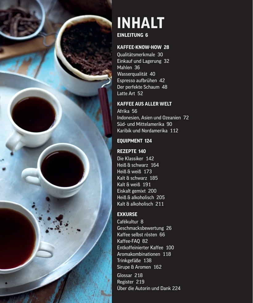 Das Kaffeebuch - Sorten, Anbaugebiete, Barista-Wissen Und Rezepte Aus Der Ganzen Welt 4 Das Kaffeebuch - Sorten, Anbaugebiete, Barista-Wissen Und Rezepte Aus Der Ganzen Welt – Bild 2
