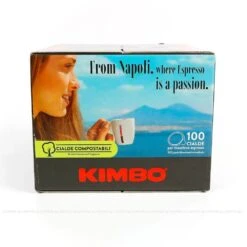 Kimbo Espresso Armonia ESE Pads 100 Stück -Eureka Verkaufs Shop KIMBO Espresso Armonia Artikelnummer 1538 EAN 80022004046281538 C Back 1280x1280