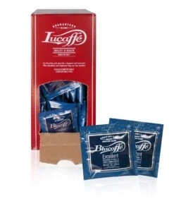 Lucaffe ESE Pads BLUCAFFE -150 Stück- Jamaica Blue Mountain -Eureka Verkaufs Shop Lucaffe ESE Pads BLUCAFFE 150 Stuek verpackung 1280x1280