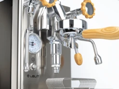 Lelit Mara X PL62X BELLISSIMO Sonderediton - Mit Schwarzem Frontlogo - Version V2 -Eureka Verkaufs Shop MaraX Bellissimo Schwarz matt Olive Detail 1280x1280