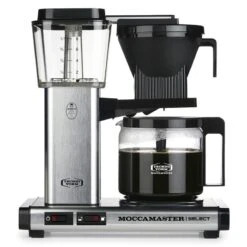 Moccamaster KBG SELECT - Filterkaffeemaschine Aluminium Gebürstet (brushed)