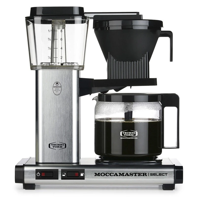 Moccamaster KBG SELECT - Filterkaffeemaschine Aluminium Gebürstet (brushed) 3 Moccamaster KBG SELECT - Filterkaffeemaschine Aluminium Gebürstet (brushed)