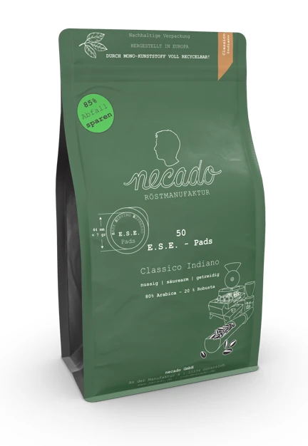 Necado ESE Pads - Classico Indiano - 50 Stück Ohne Einzelne Umverpackung 4 Necado ESE Pads - Classico Indiano - 50 Stück Ohne Einzelne Umverpackung – Bild 2