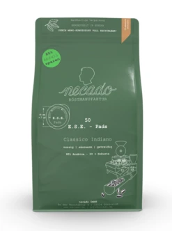 Necado ESE Pads - Classico Indiano - 50 Stück Ohne Einzelne Umverpackung