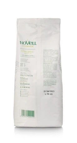 Novell Organic Mocca BIO Espressobohnen 1kg -Eureka Verkaufs Shop Novell Organic Mocca 1kg Ruckansicht 1280x1280