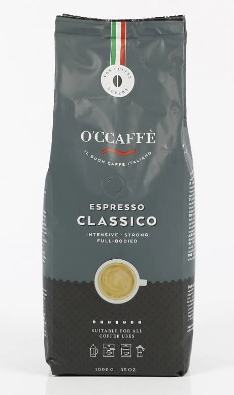 O'CCAFFÈ Espresso CLASSICO 1kg Bohnen 3 O'CCAFFÈ Espresso CLASSICO 1kg Bohnen