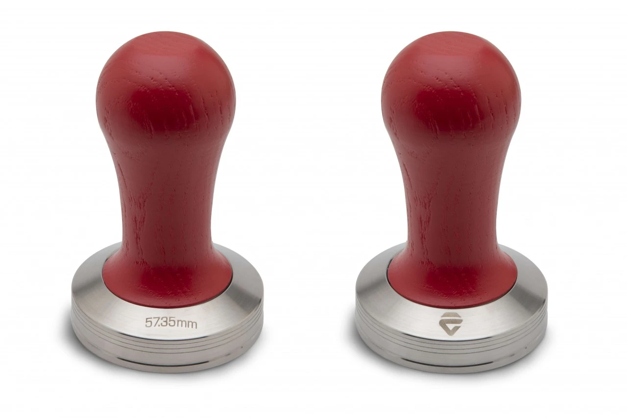 Lelit Tamper 57,35mm - Roter Griff - Competition 4 Lelit Tamper 57,35mm - Roter Griff - Competition – Bild 2