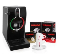 Bundle-Set - GRIMAC (ehem. Qualita Italia) ESE Padmaschine TUBE - Inkl. Kimbo Starter-Paket!