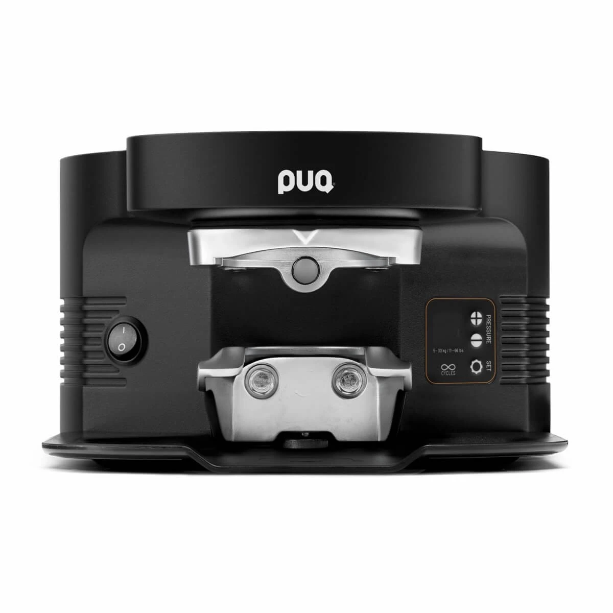 PUQpress M5 58mm, Elektrische Tamperstation In Schwarz 3 PUQpress M5 58mm, Elektrische Tamperstation In Schwarz