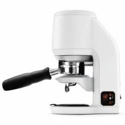 PUQpress Mini 58,0mm, Elektrische Tamperstation In Weiß -Eureka Verkaufs Shop Puqpress Mini Weiss mit Siebtrager 1 1280x1280 1