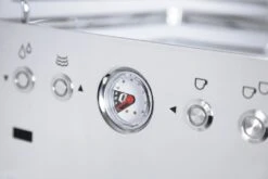 AKTION - Quickmill LUNA INOX - Siebträger Espressomaschine Thermoblock, PID, Preinfusion -Eureka Verkaufs Shop QM Quickmill Luna Inox Espressomaschine Manometer2 1280x1280