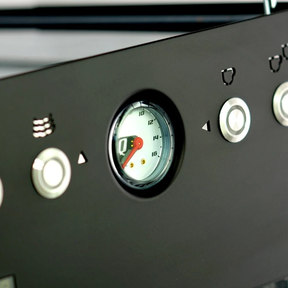 Retoure - Quickmill LUNA Schwarz - Siebträger Espressomaschine Thermoblock, PID, Preinfusion 6 Retoure - Quickmill LUNA Schwarz - Siebträger Espressomaschine Thermoblock, PID, Preinfusion – Bild 4