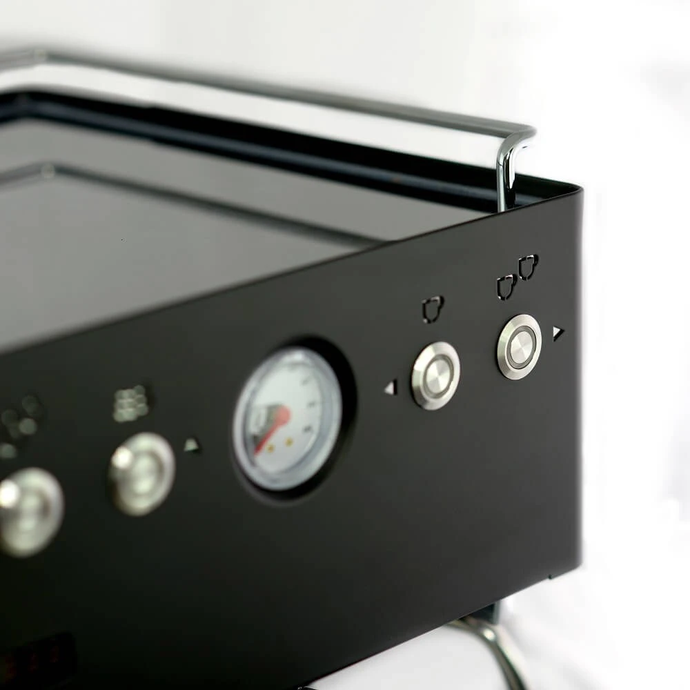 Retoure - Quickmill LUNA Schwarz - Siebträger Espressomaschine Thermoblock, PID, Preinfusion 7 Retoure - Quickmill LUNA Schwarz - Siebträger Espressomaschine Thermoblock, PID, Preinfusion – Bild 5