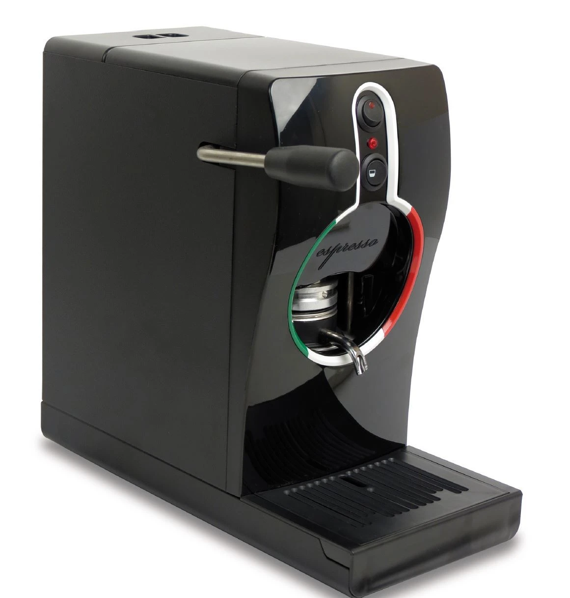 GRIMAC ESE Padmaschine TUBE - Schwarz - Mit Italien Blende 3 GRIMAC ESE Padmaschine TUBE - Schwarz - Mit Italien Blende