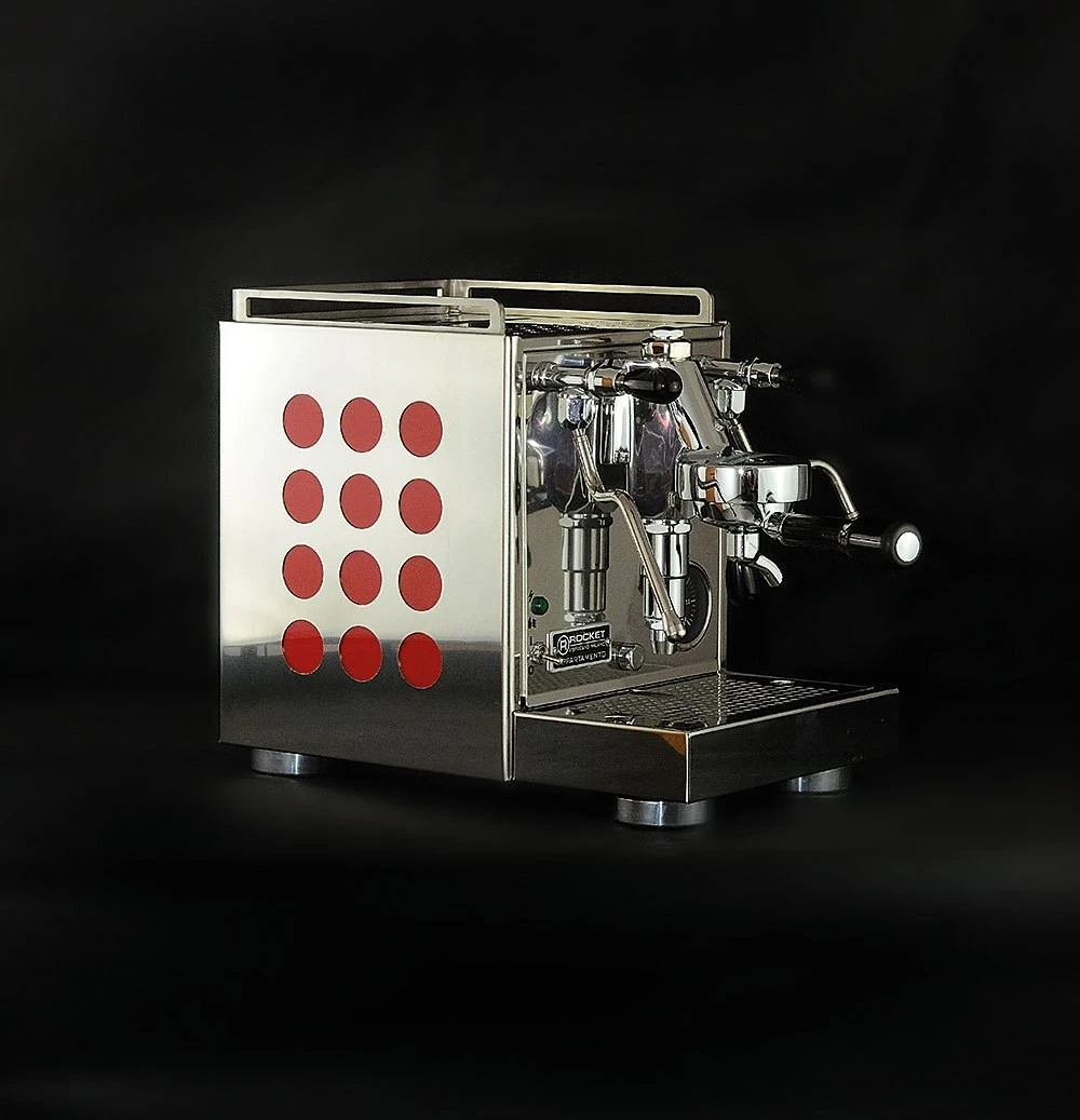 Rocket Appartamento Gelb - 2-Kreis Maschine - Faema Brühkopf 3 Rocket Appartamento Gelb - 2-Kreis Maschine - Faema Brühkopf